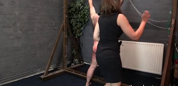 Punished Again - Hard Flogging and Paddling by Goddess Miss Kelly